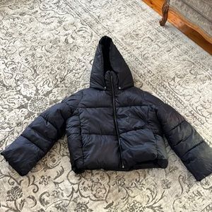 Banana Republic cropped puffer jacket